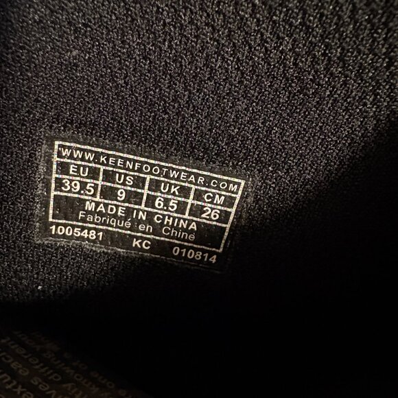 NEW Womens Keen Water Resistant Black Leather Bern Baby Bern Boots Size 9 - Picture 8 of 9